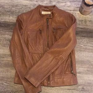 Michael by michael kors leather jacket